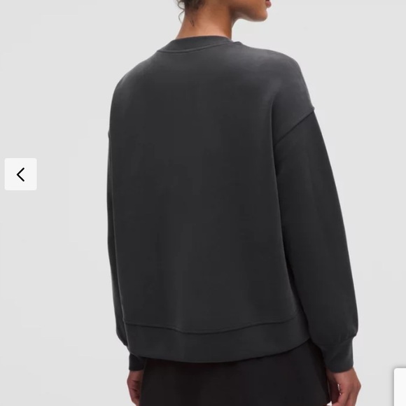 Lululemon Softstreme Oversized Cropped Crewneck Pullover - Picture 2 of 11